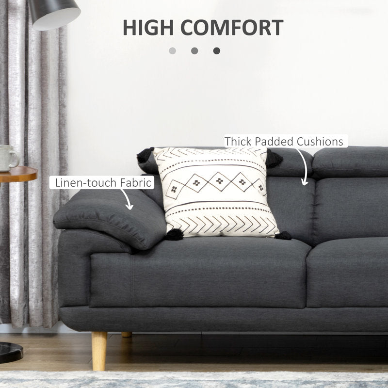 Daemyn Upholstered Corner Sofa Chaise