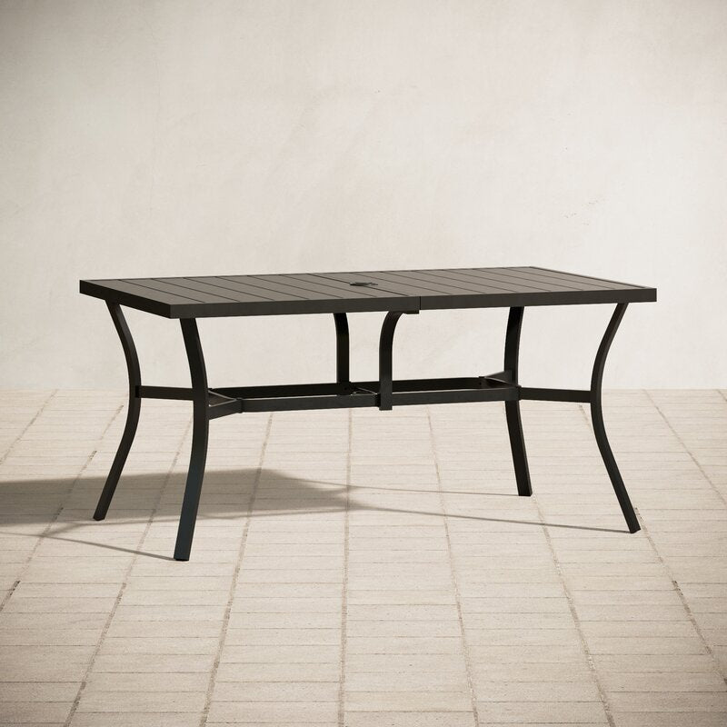 Kenley Powder Coated Steel Dining Table