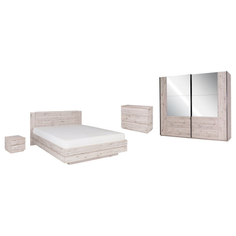 Rayner Configurable Bedroom Set (Kingsize Bed)