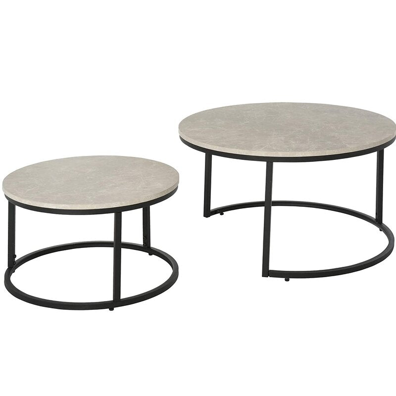 Cotten 2 Piece Coffee Table Set