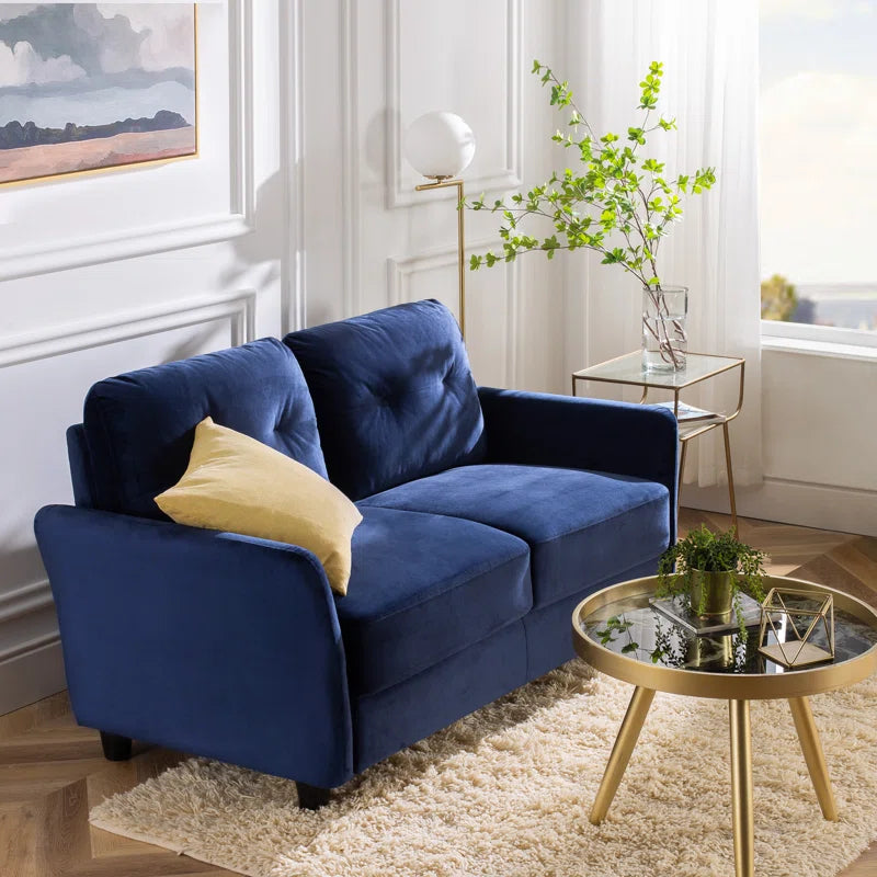 Naveen 2 Seater Velvet Loveseat