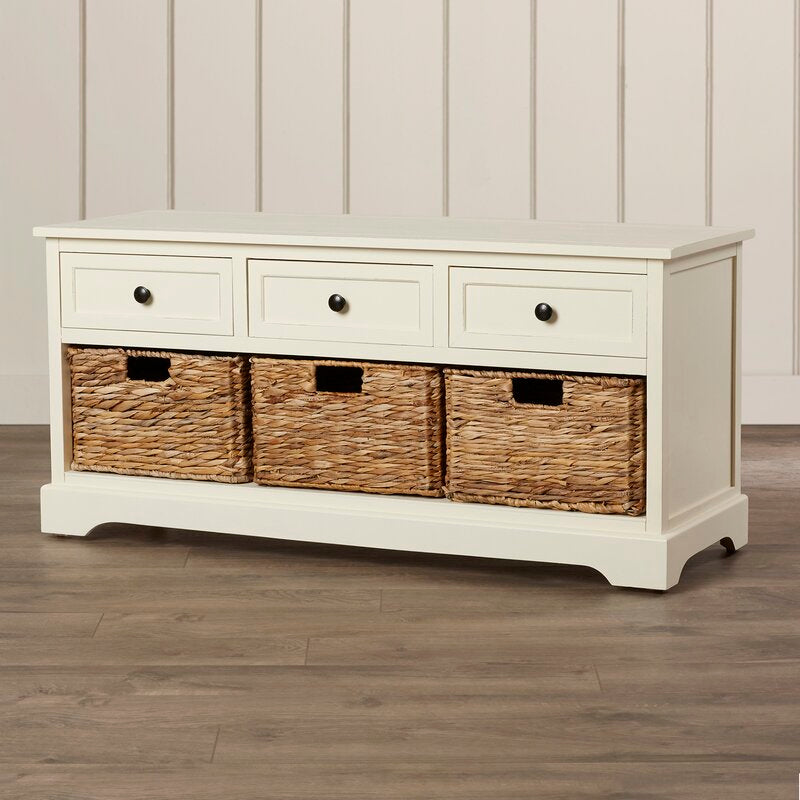 Clevedon Solid Wood Storage Bench