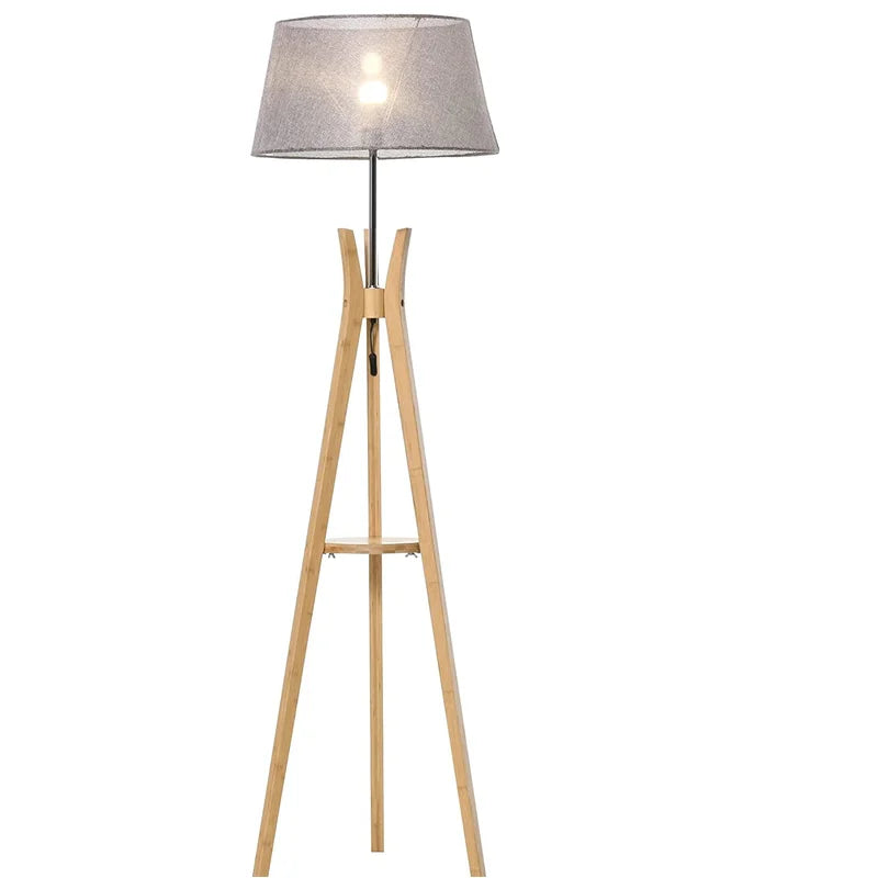 Southwick 156cm Brown Tripod Floor Lamp