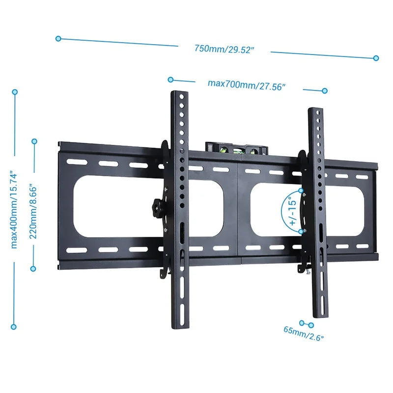 Tilt TV Wall Mount Bracket For 26-75" Inch