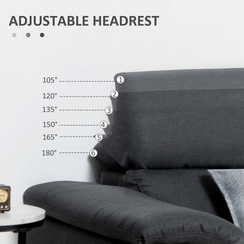 Daemyn Upholstered Corner Sofa Chaise