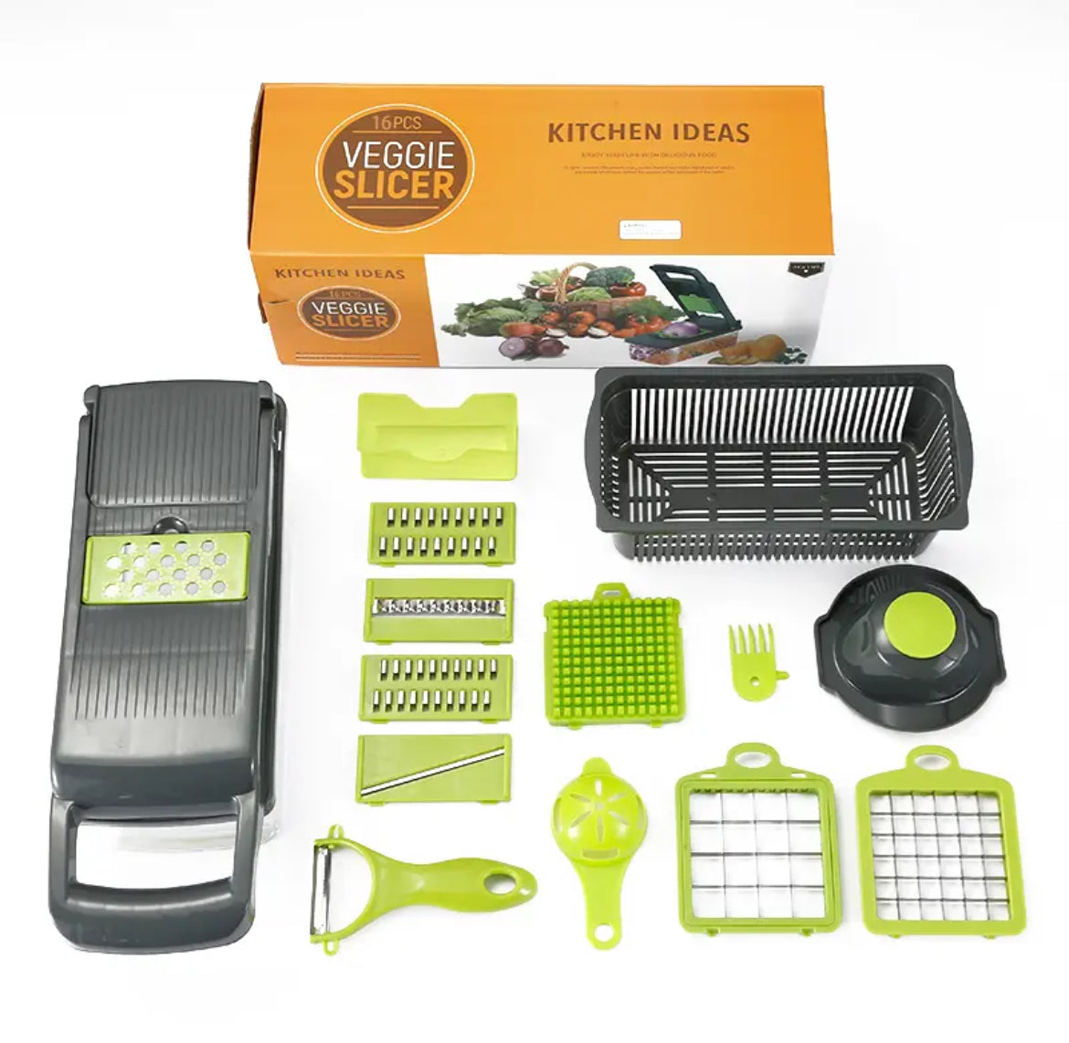 Multifunctional 16 in 1 Vegetable Chopper