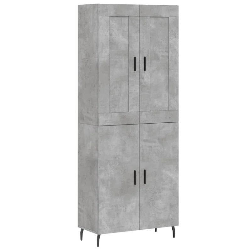 Mikaayil 4 Door Manufactured Wood Wardrobe