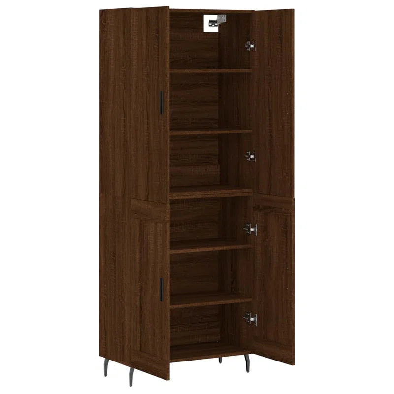 Mircle 4 Door Manufactured Wood Wardrobe