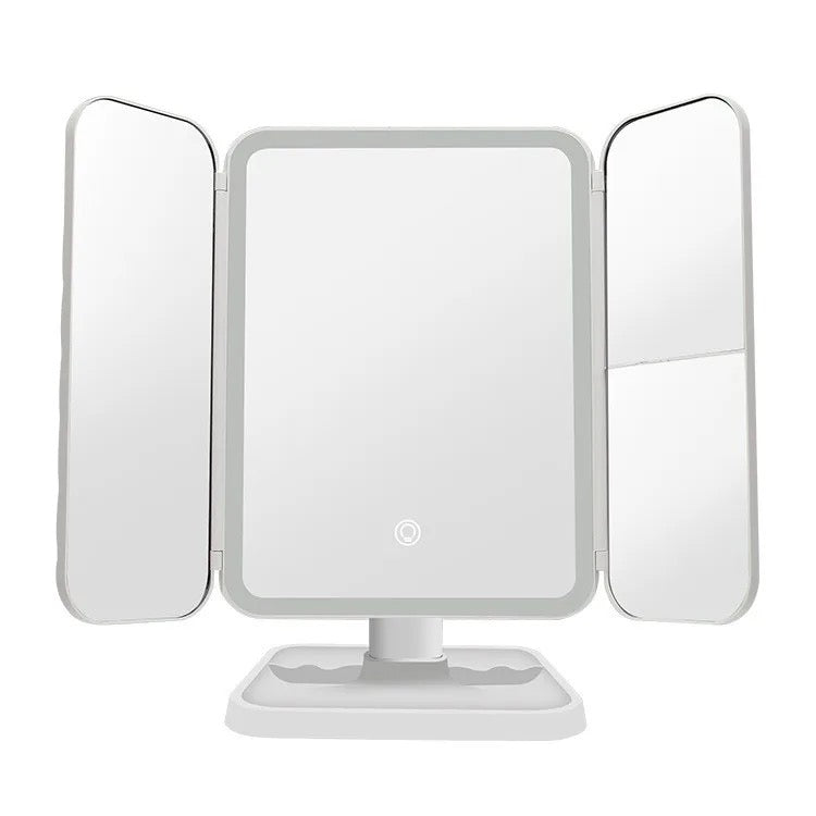 LED Trifold Makeup Mirror