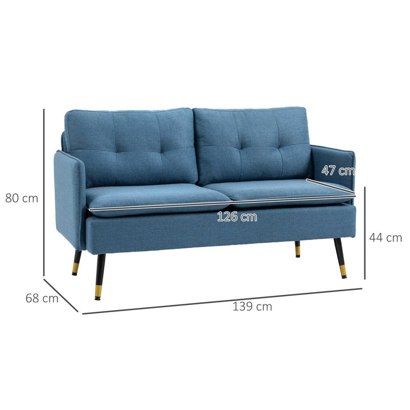 Tobergill 2 Seater Upholstered Sofa