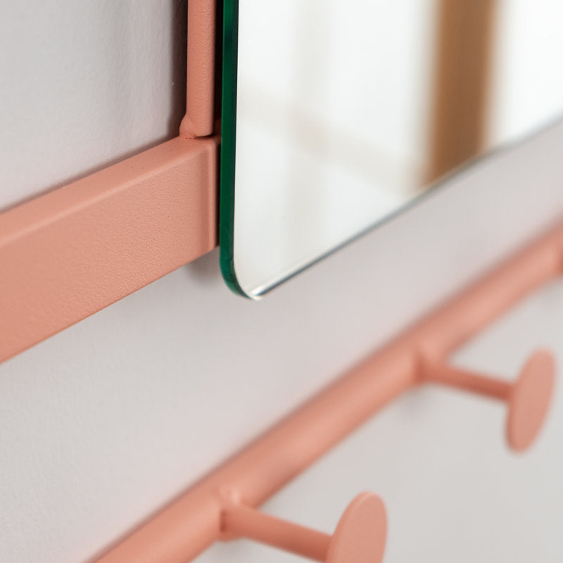 Furness Rectangle Metal Wall Mirror