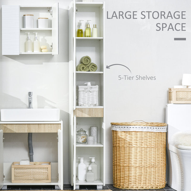 Kowen Freestanding Tall Bathroom Cabinet