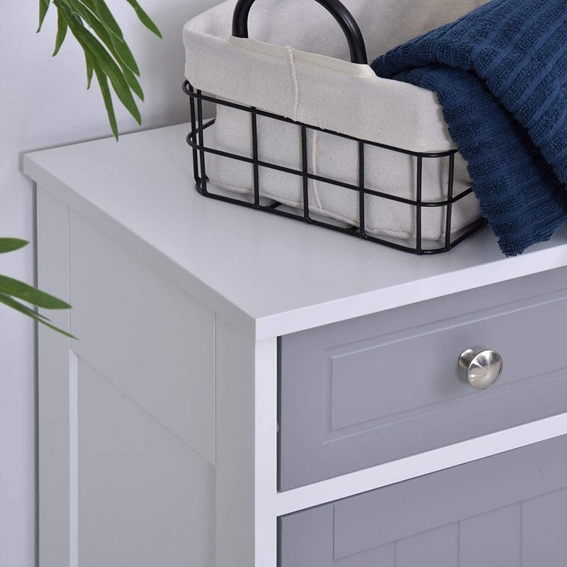 DeMontfort 60cm W x 75cm H x 30cm D Free Standing Bathroom Cabinet
