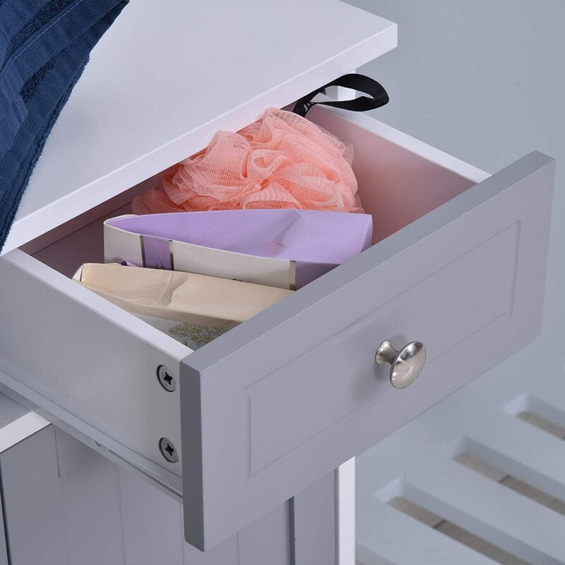 DeMontfort 60cm W x 75cm H x 30cm D Free Standing Bathroom Cabinet