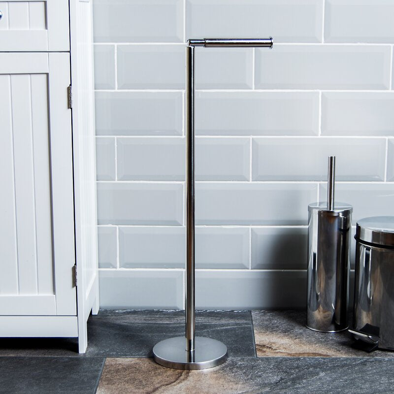 Currahee Free Standing Toilet Roll Holder