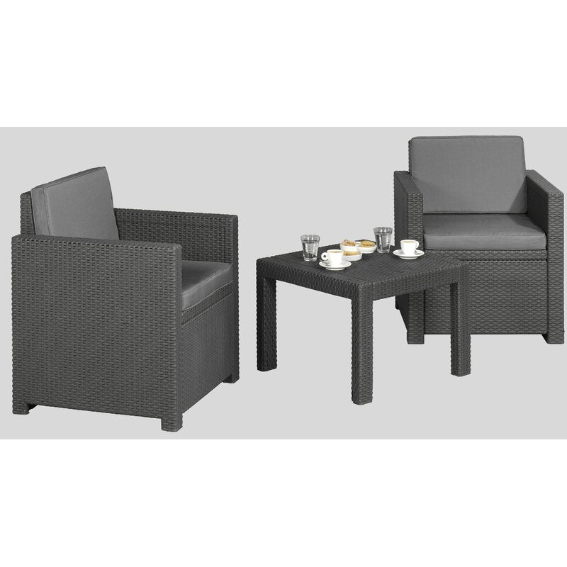Victoria 2 Seat Balcony Set with Cushions