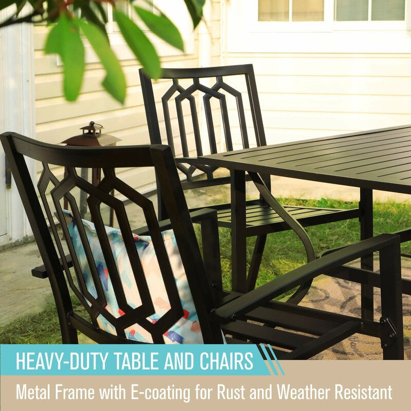 Rectangular 6 - Person 152cm Long Dining Set