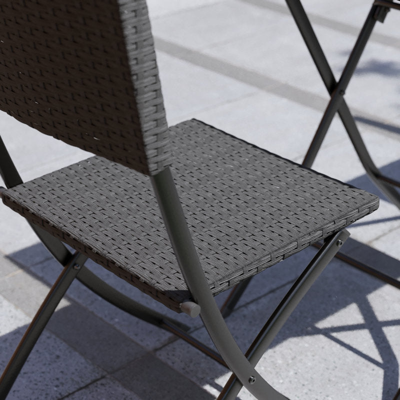 Latshaw Square 2 - Person 60cm Long Bistro Set