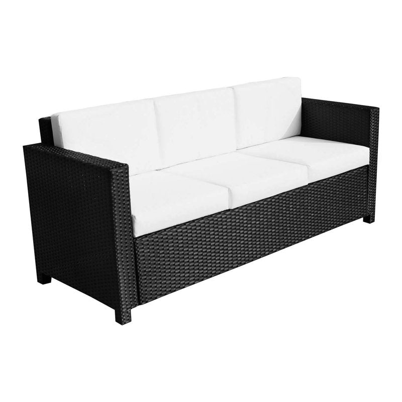 Cybele 185cm Wide Outdoor Garden Sofa with Cushions