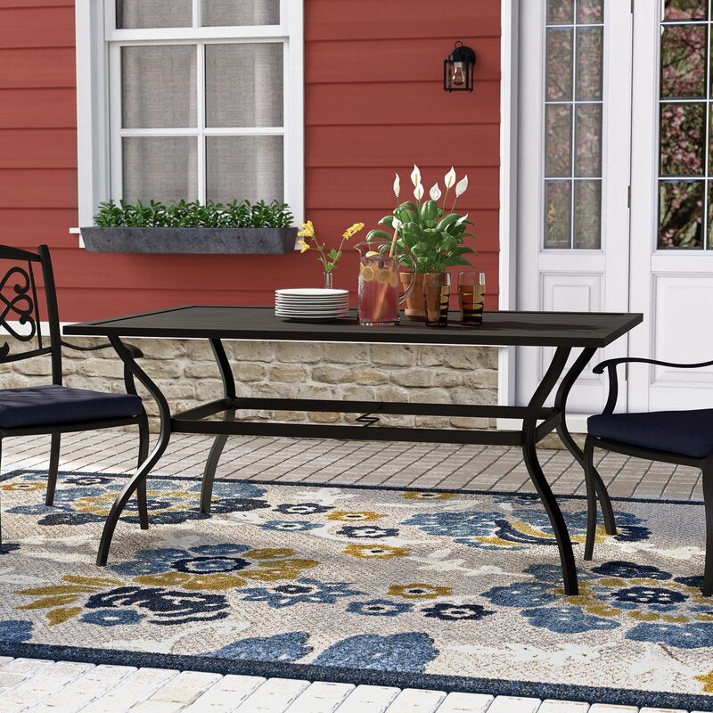 Leigh Steel Dining Table