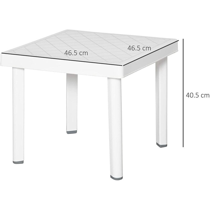 Kashari Patio Plastic Side Table