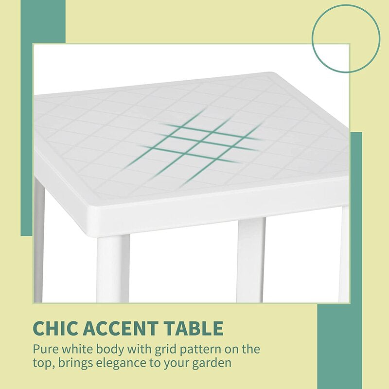 Kashari Patio Plastic Side Table