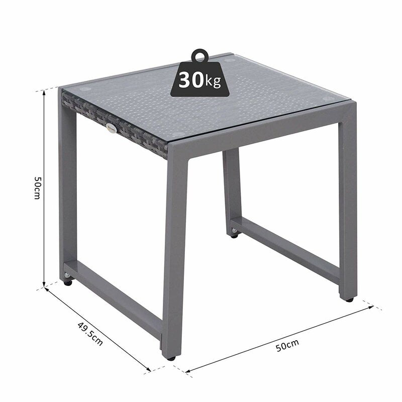 Lionel Metal Side Table