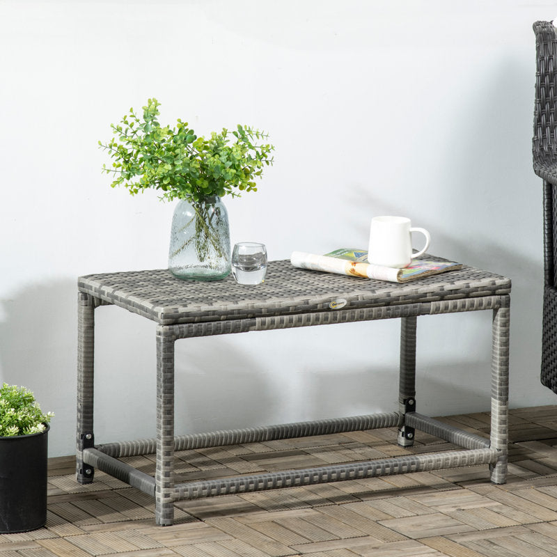 Rattan Side Table