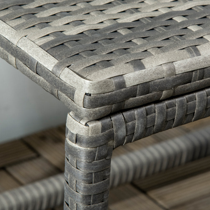 Rattan Side Table