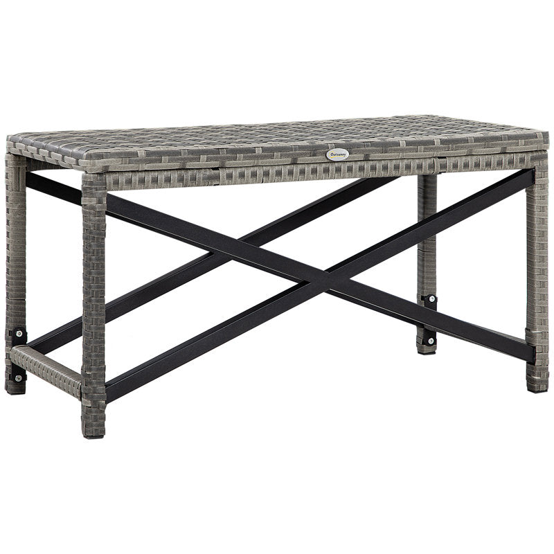 Mickinley Rectangular 80Cm L Outdoor Side Table