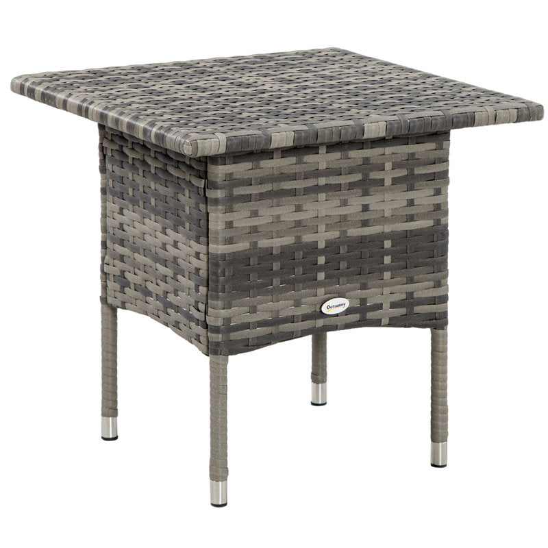 Rattan Side Table