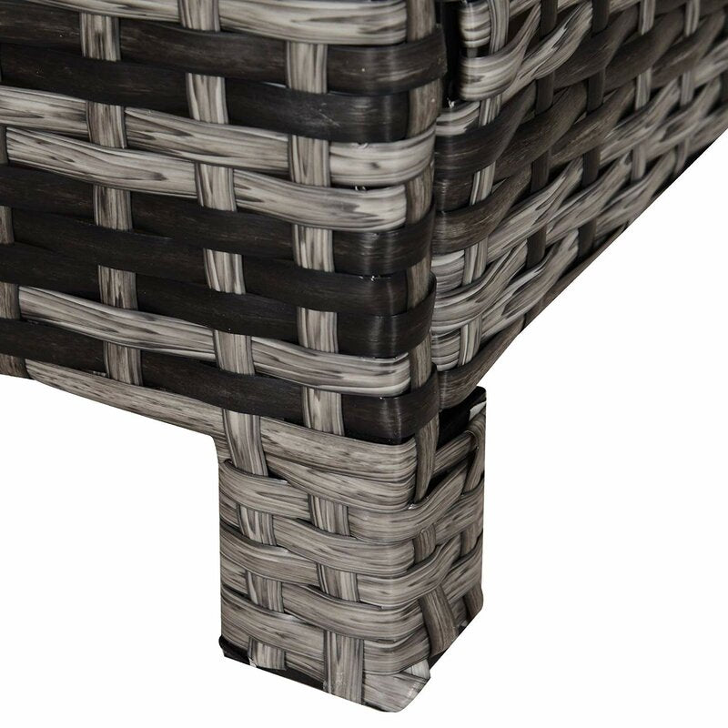 Gennett Rattan Side Table