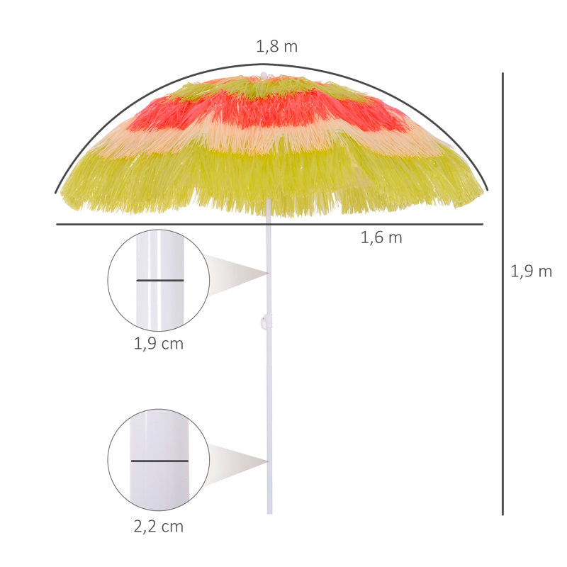 Kinkade 1.6m Beach Parasol