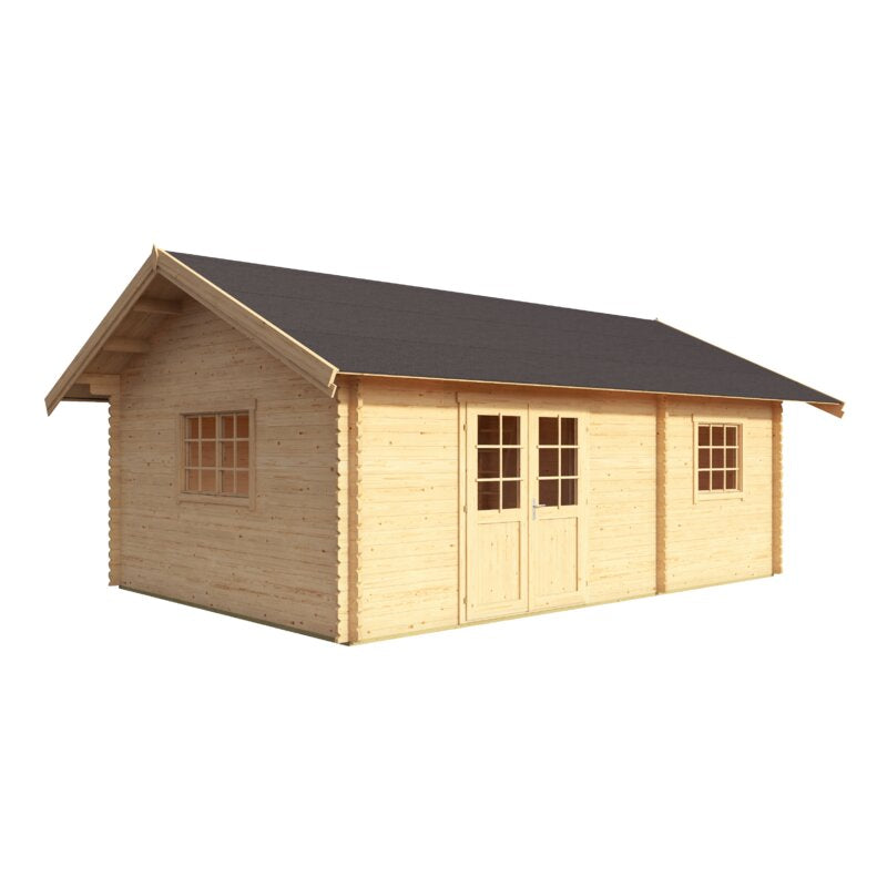 Carolin 22 x 16 Ft. Tongue & Groove Log Cabin