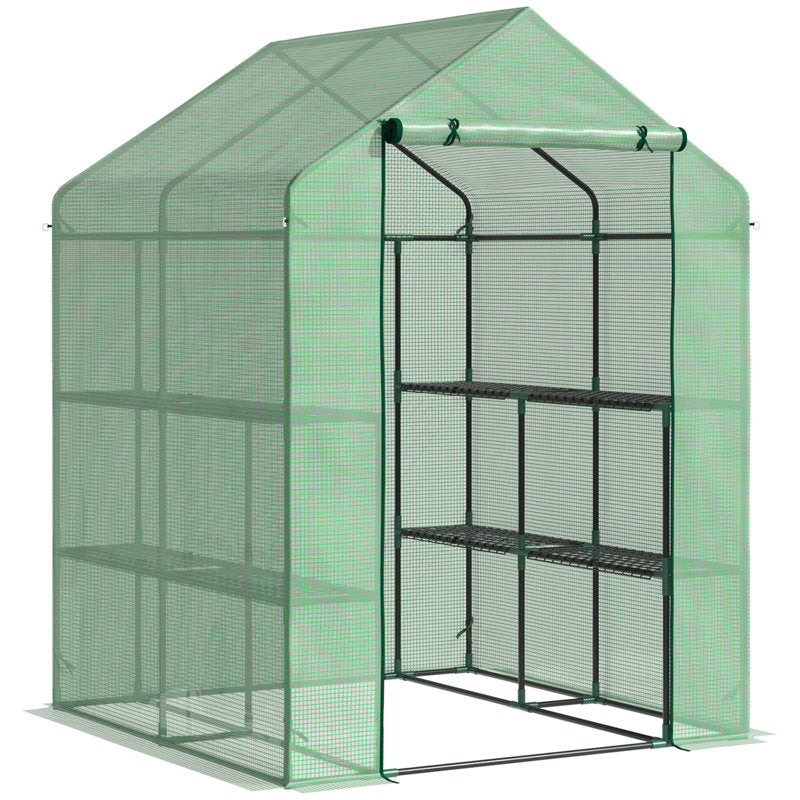 Conchita 4.7 Ft W x 6.3 Ft D Mini Greenhouse