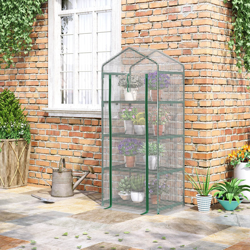 Martelly 69 Ft W x 50 Ft D Mini Greenhouse