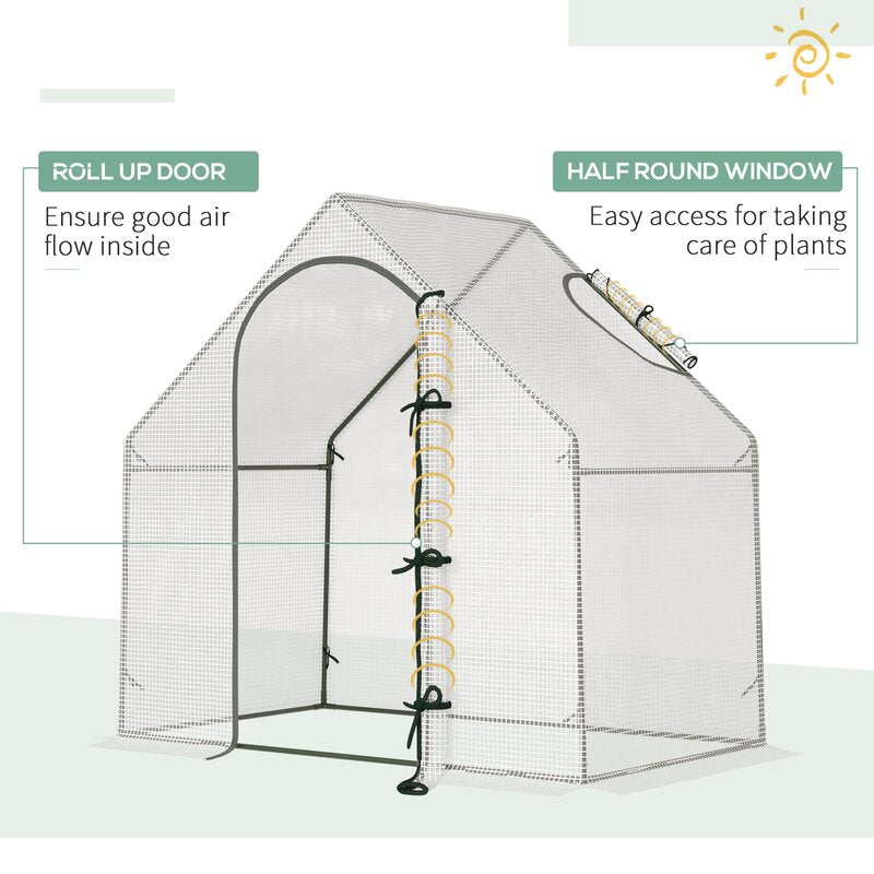 Salihah 5.4 Ft Greenhouse