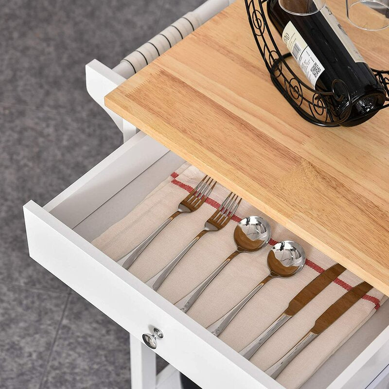 Richards Wood Kitchen Trolley