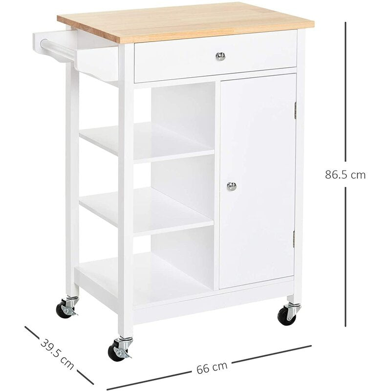 Richards Wood Kitchen Trolley