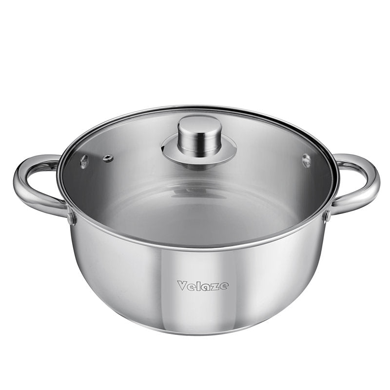 Motti 12 - Piece Non-Stick Stainless Steel (18/10) Cookware Set