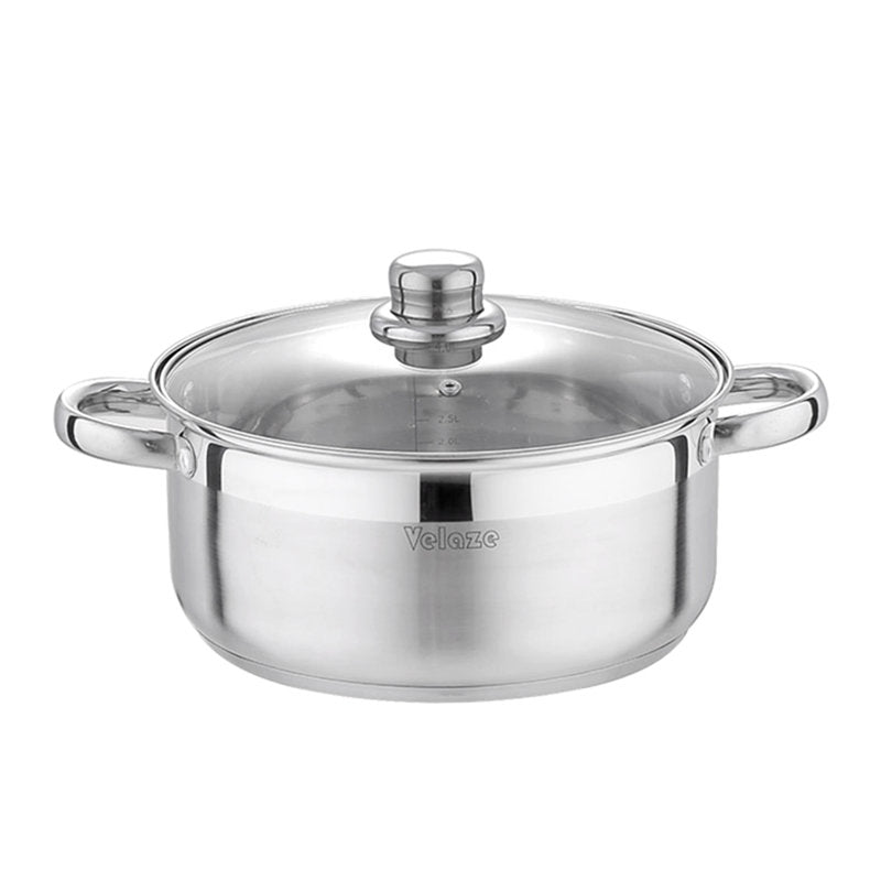 Motti 12 - Piece Non-Stick Stainless Steel (18/10) Cookware Set