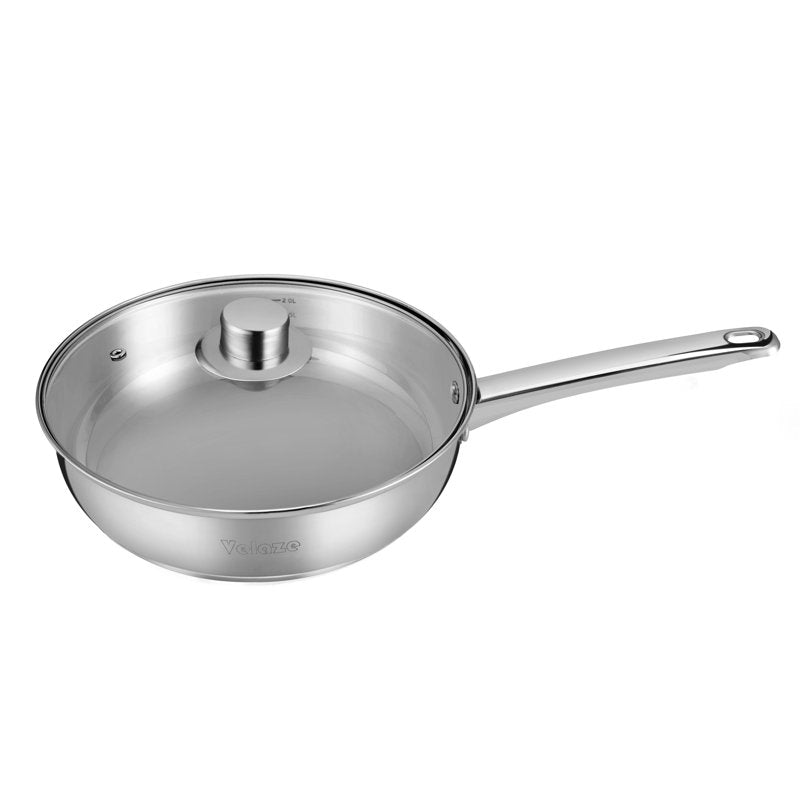 Motti 12 - Piece Non-Stick Stainless Steel (18/10) Cookware Set