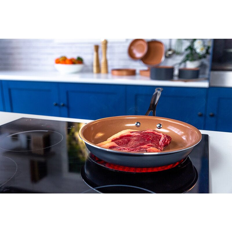 Gotham Steel Aluminium Non Stick 2 -Piece Frying Pan Set