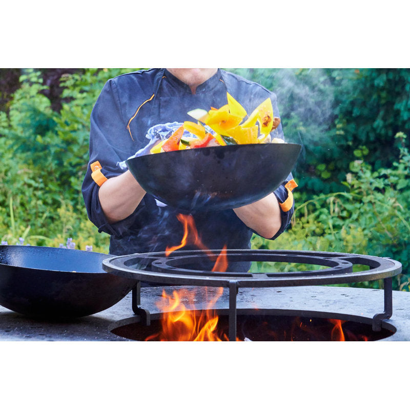 Belfry Kitchen Daniela 35Cm Non-Stick Carbon Steel Wok