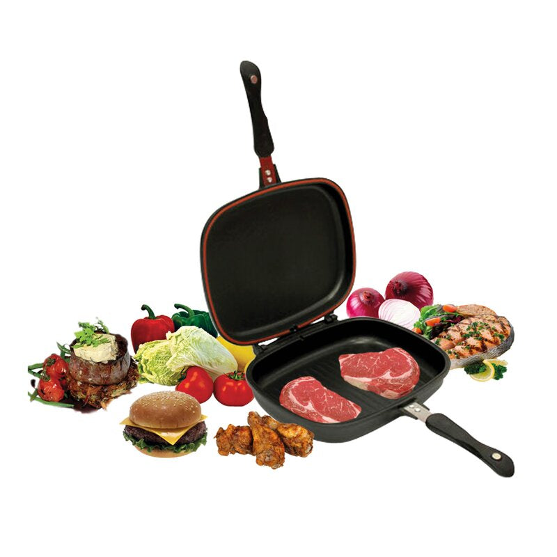 SQ Professional Nea Grill Non-Stick Double Sided Grill Pan