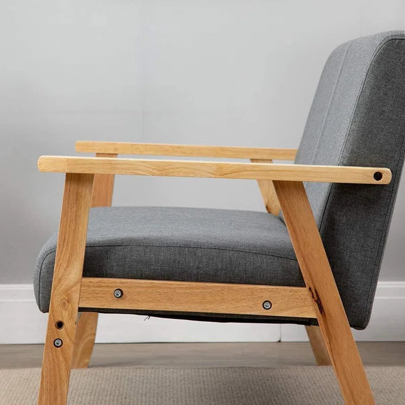 Living room wood furniture 2 seater sofa
