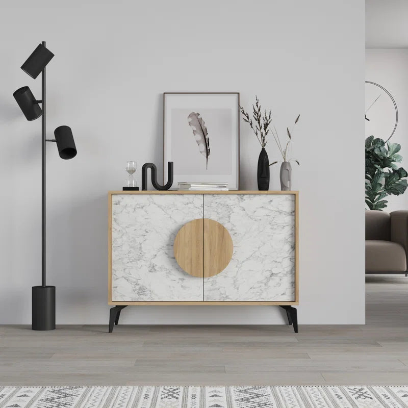 Kaira Rectangle Cabinet Accent Chest