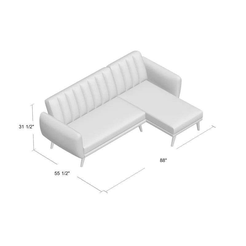 Ferrer 2 - Piece Upholstered Corner Sectional