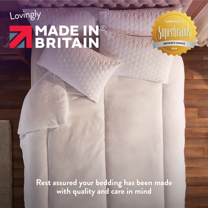 Slumberdown Warm Winter Nights Duvet 13.5 Tog Extra Warm & Thick Quilt Soft Touch Cover