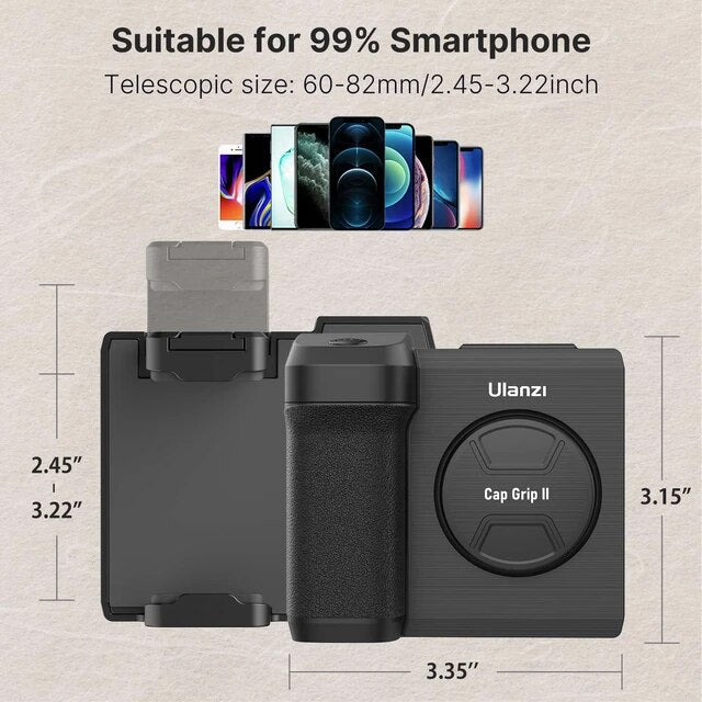 Cap Grip II Handheld Selfie Booster by Ulanzi